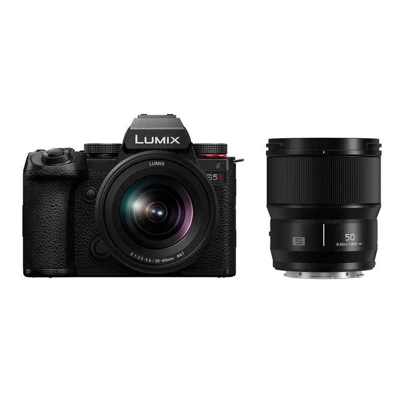 Panasonic Lumix S5II Camera with 20-60mm & 50mm Lens Kit