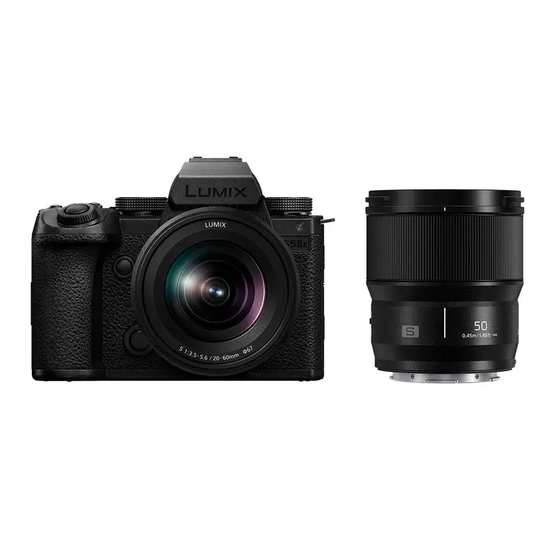 Panasonic Lumix S5IIX Camera with 20-60mm & 50mm Lens Kit
