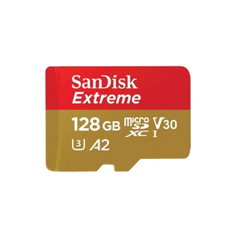 SanDisk Extreme 128GB microSDXC Memory Card  160MB/s