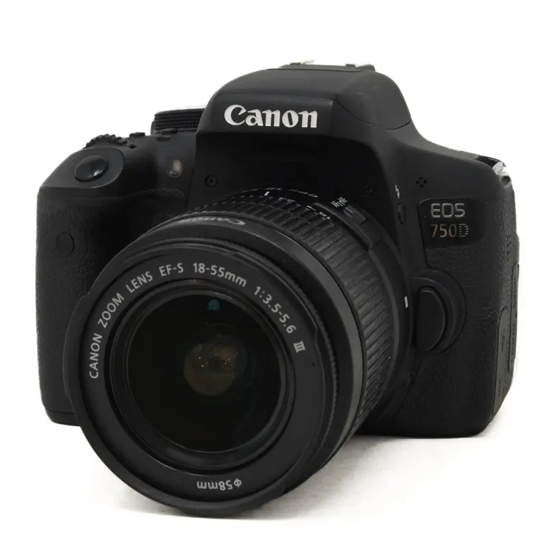 Used Canon EOS 750D DSLR  + 18-55mm III (Boxed SH43301)