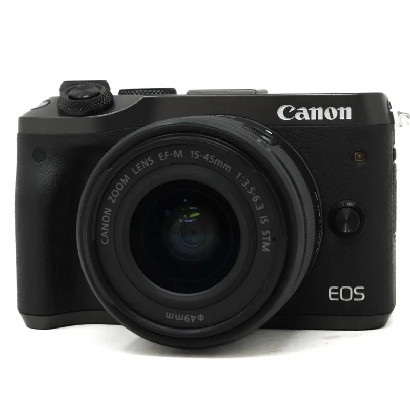 Used Canon EOS M6 Mirrorless Camera + 15-45mm F3.5-6.3 IS STM Lens (SH42882)