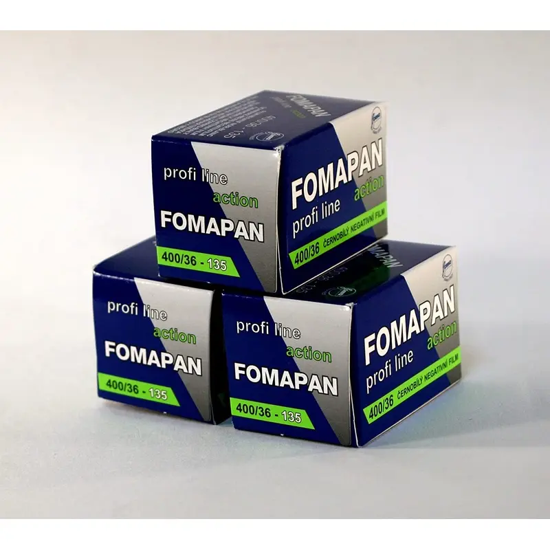 Fomapan 400 ASA 135-36 Pack Of Three
