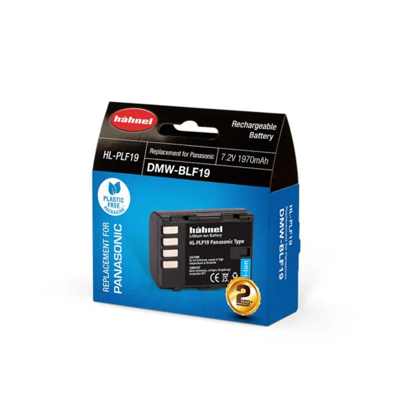 Hahnel HL-PLF19 Li-ion Replacement Battery for Panasonic DMW-BLF19