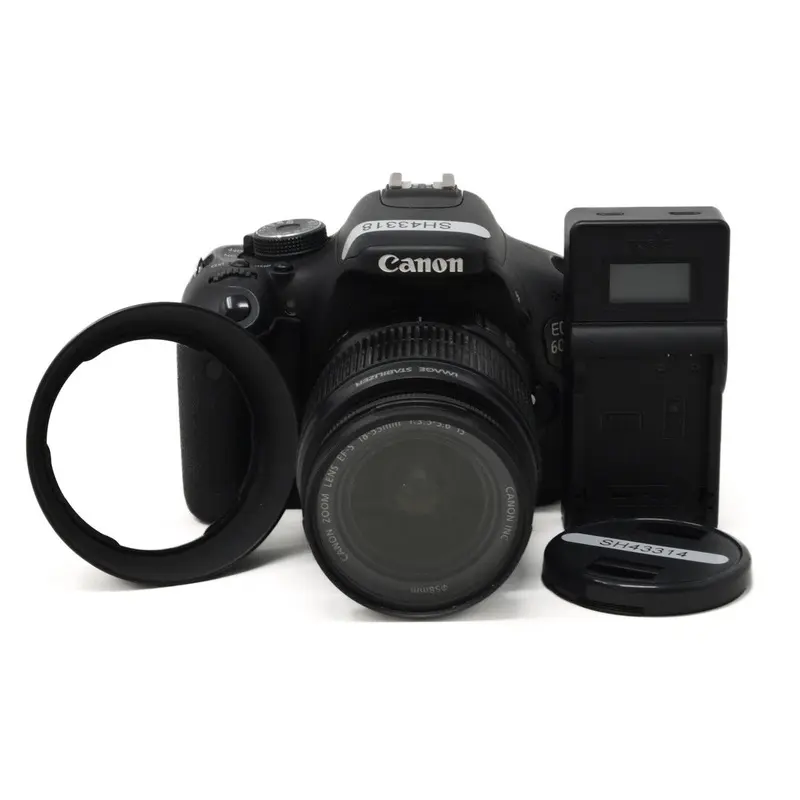 Used Canon EOS 600D DSLR + 18-55mm IS lens (SH43318)