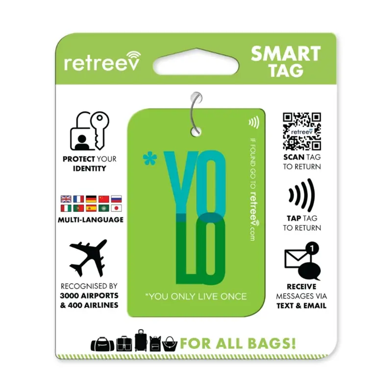 Retreev SMART Tag - Yolo