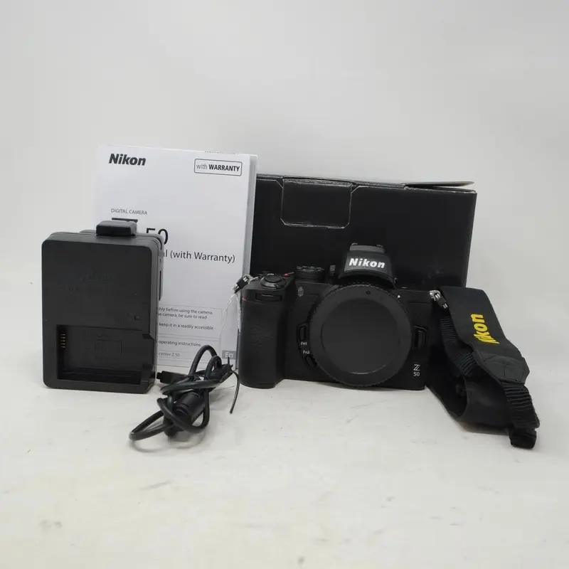 Used Nikon Z50 Mirrorless Camera Body - Boxed (SH43166)