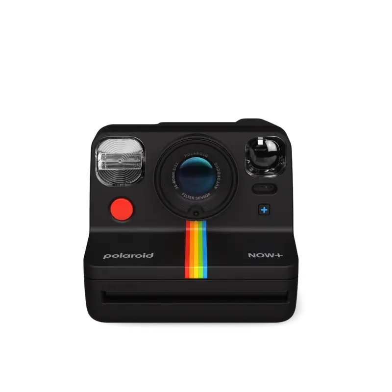 Polaroid Now+ Generation 2 i-Type Instant Camera + 5 Lens Filters - Black