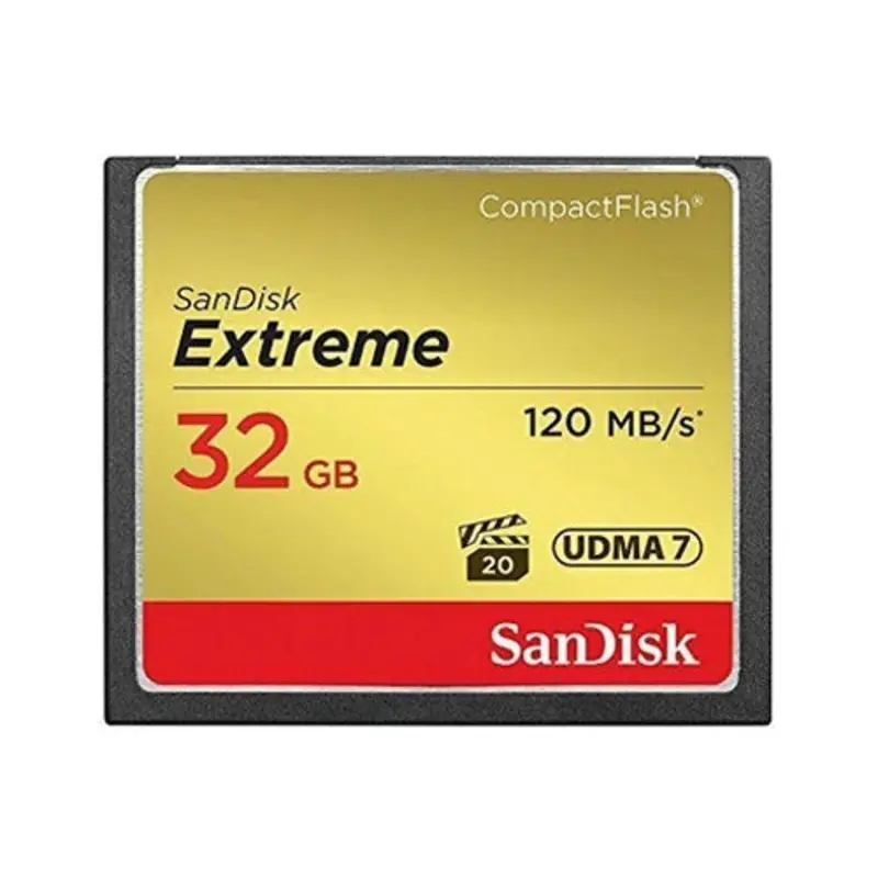 SanDisk 32GB Extreme Compact Flash Memory Card