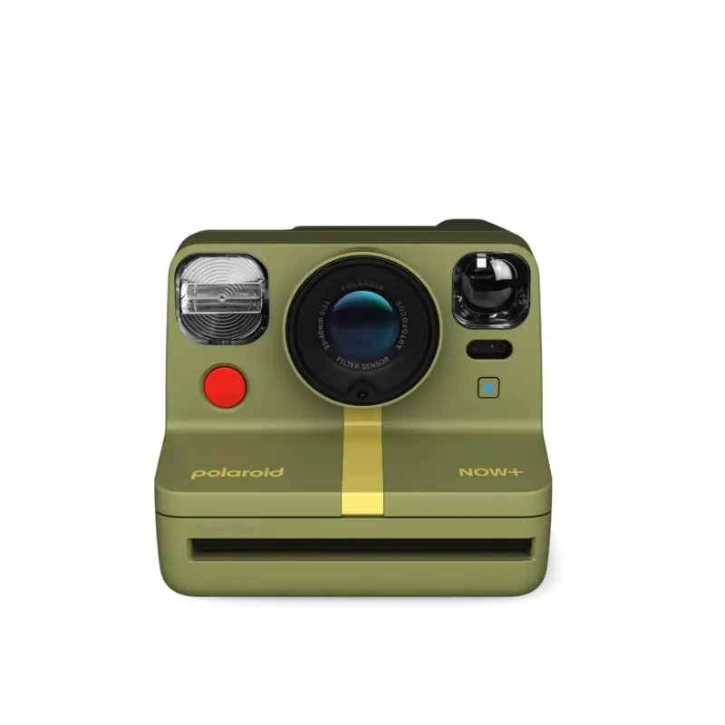 Polaroid Now+ Generation 2 i-Type Instant Camera + 5 Lens Filters - Forest Green