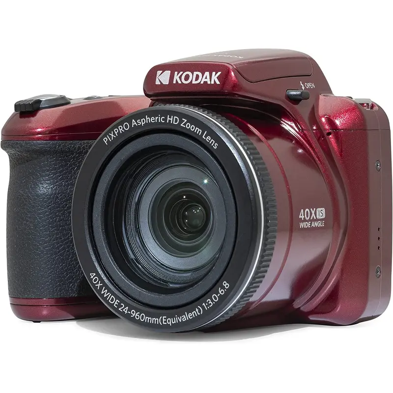 KODAK PIXPRO AZ405 DIGITAL BRIDGE CAMERA (RED)