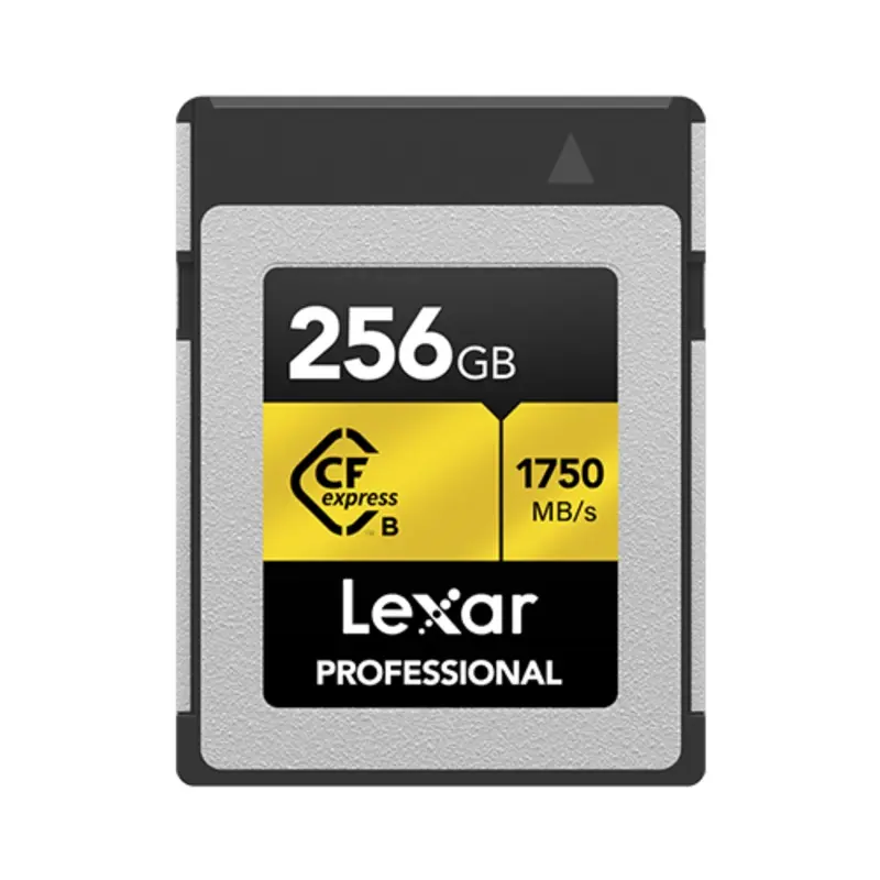 Lexar 256GB CFexpress PRO Type B Gold series 1750MB/s Memory Card