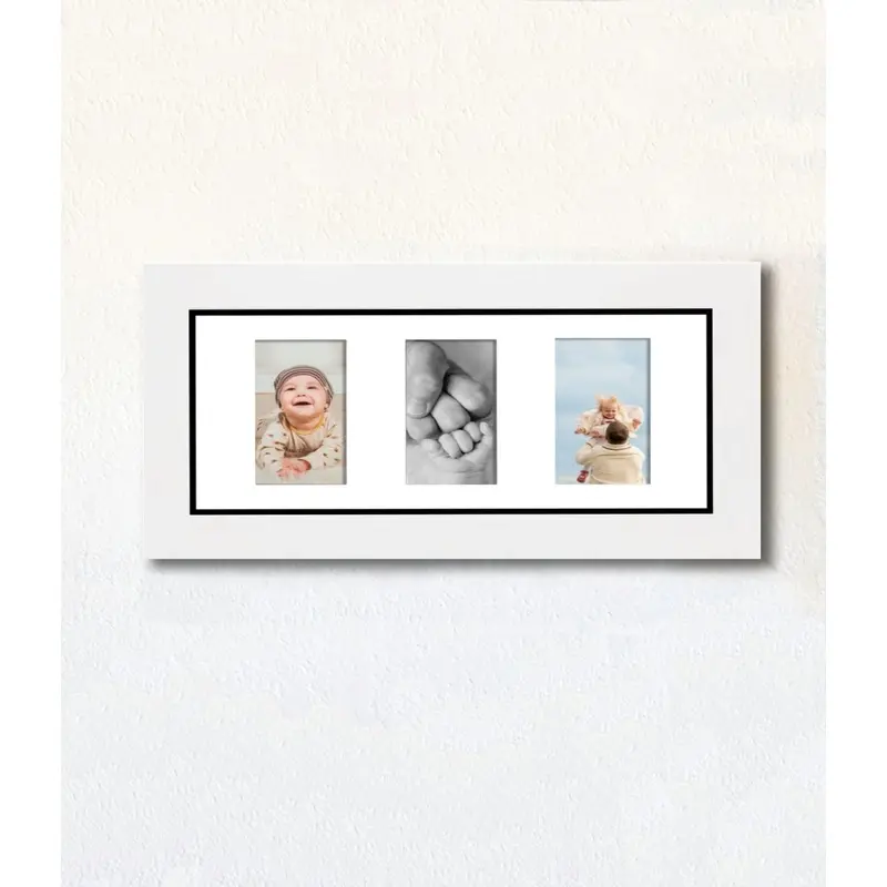 Cheltenham 3 Aperture Solid Wood Photo Frame AB3