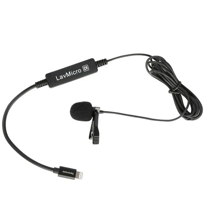 Clearance Saramonic LavMicro Di Lapel Mic with Lightning Connector for Iphone/Ipad