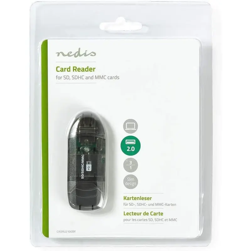 Nedis USB 2.0 Multi Card Reader