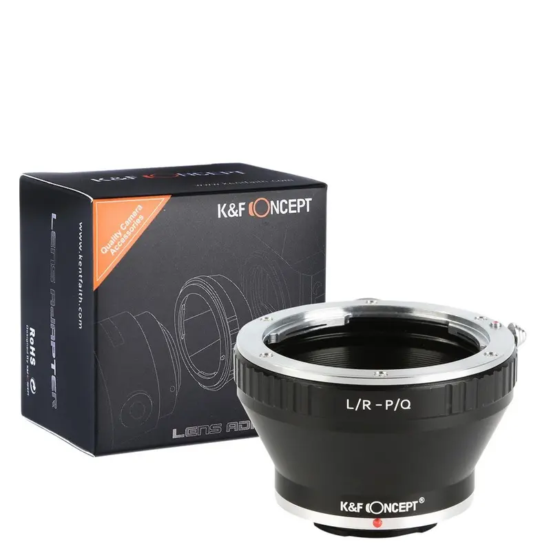 K&F Concept Leica R Lenses to Pentax Q Camera Mount Adapter with Tripod Mount