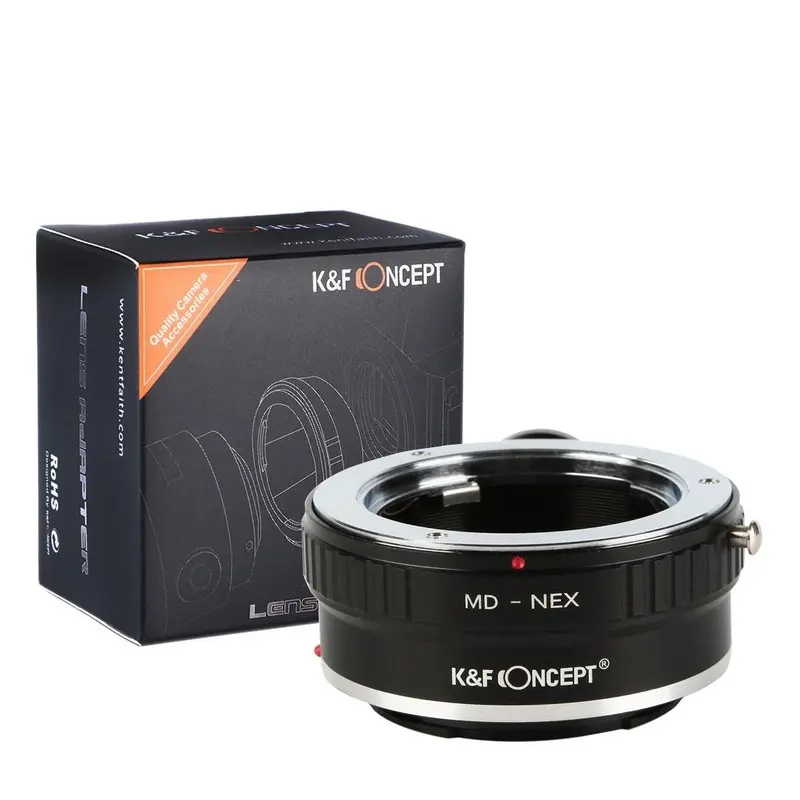 K&F Concept Minolta MD Lenses to Sony E Mount Camera Adapter with Tripod Mount