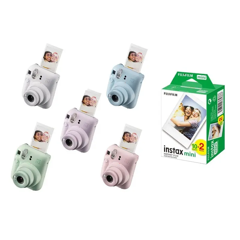 Fujifilm Instax Mini 12 Camera with instax mini film - 20 shots