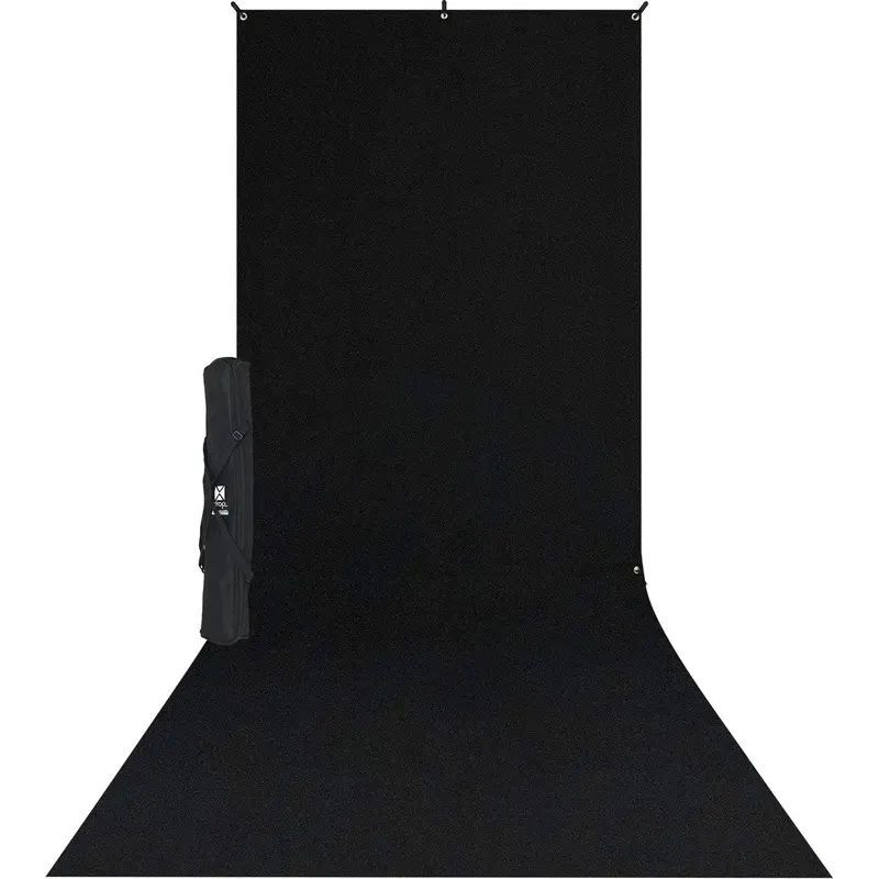 Westcott X-Drop Backdrop Kit - 5X12 Rich Black 578K