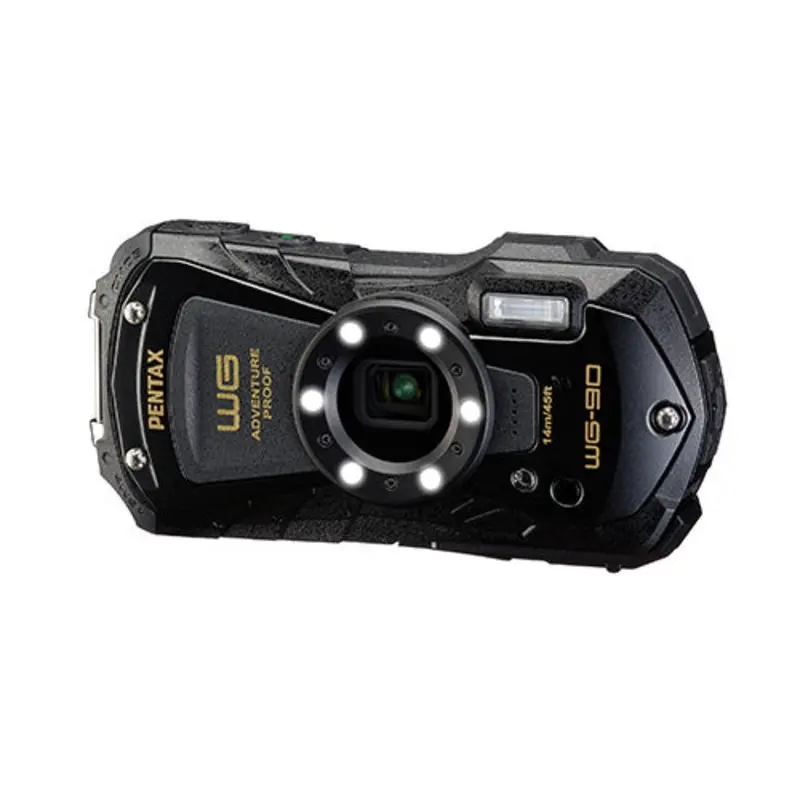 Pentax WG-90 Waterproof Tough Compact Camera - Black