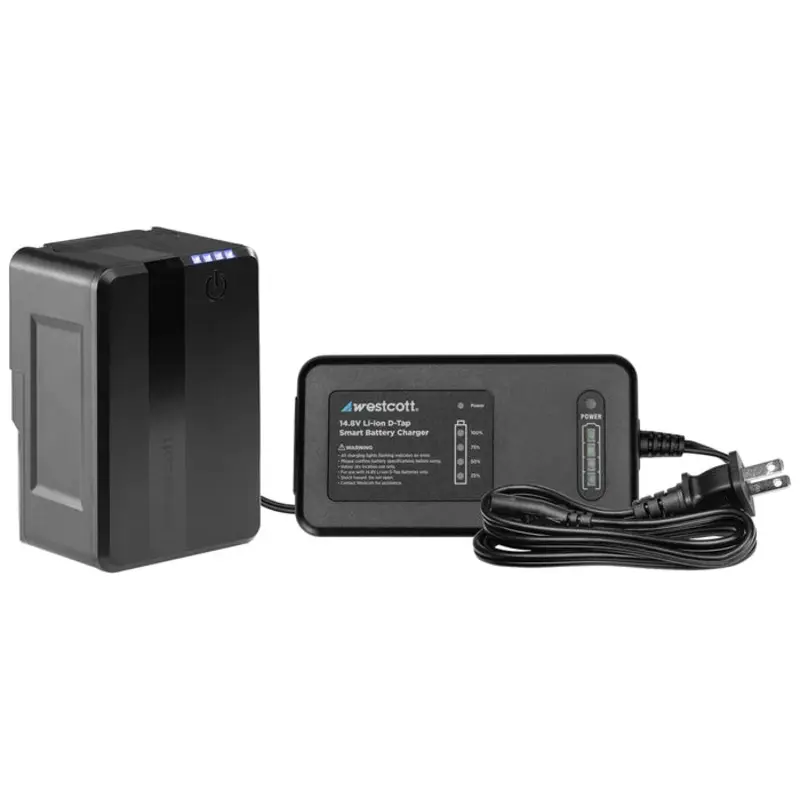 Westcott MV95 Mini V-Mount 14.8v Lithium-ion Battery (95Wh) & Charger Kit
