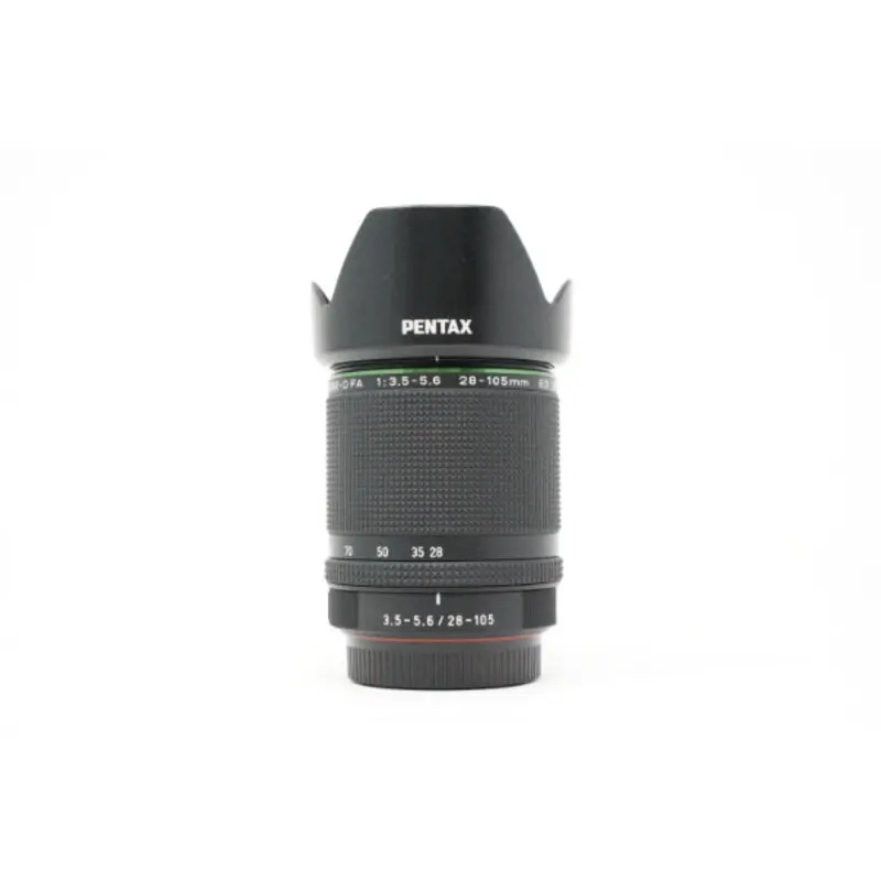Used Pentax D FA 28-105mm F3.5-5.6 ED DC WR Lens (Hood SH40340)