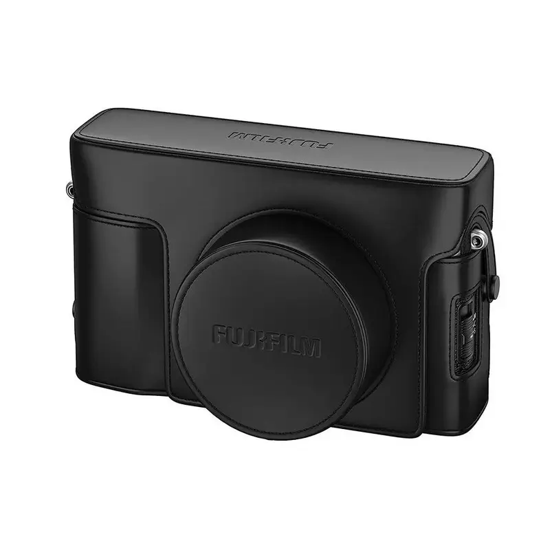 FUJIFILM X100V Premium Leather Case Black