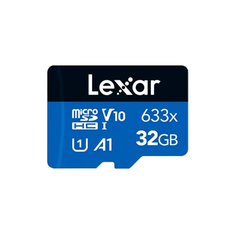 Lexar High-Performance 633x microSDHC/microSDXC UHS-I Card BLUE Series - 32gb
