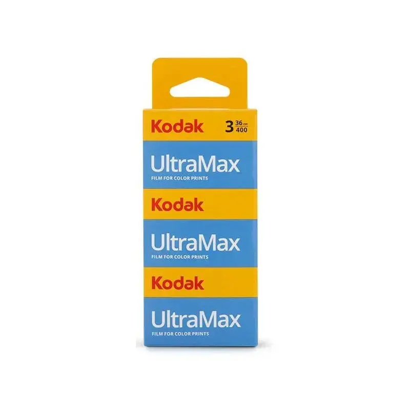 Kodak Ultra Max 400 36 Exposure 35mm Colour Film - 3 Pack