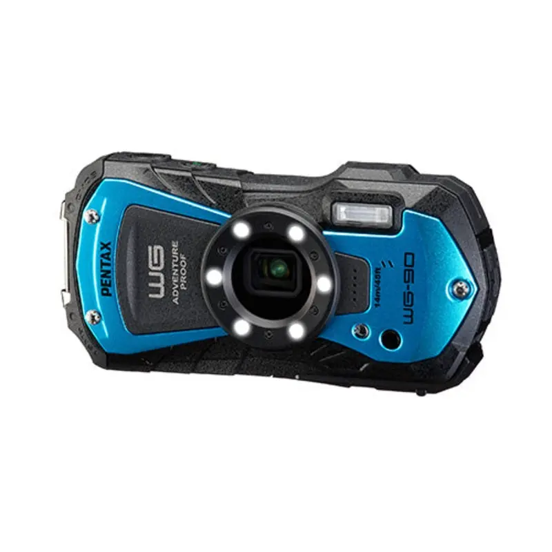 CLEARANCE Pentax WG-90 Waterproof Tough Compact Camera - Blue