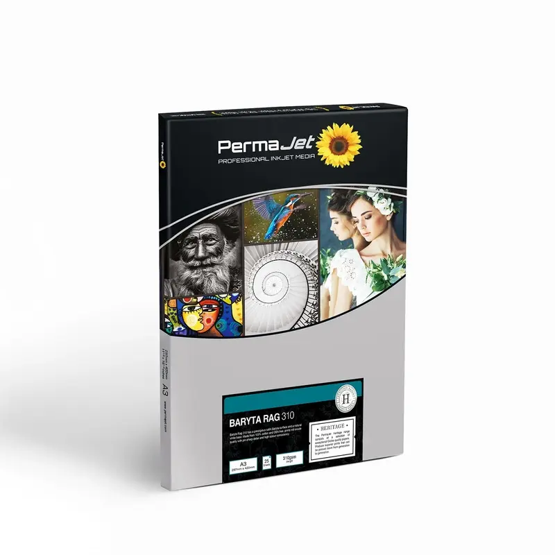 PermaJet Baryta Rag 310 - A3 Photo Paper 25 Sheets