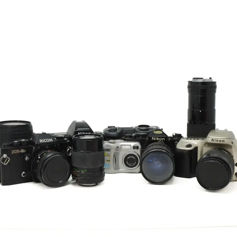 Selection of Nikon SLR cameras/Lenses/Digital compacts in need or repair (SH43405)