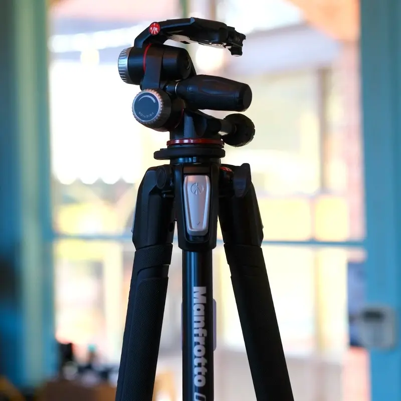 Manfrotto MT055XPRO3 with MHXPRO-3W