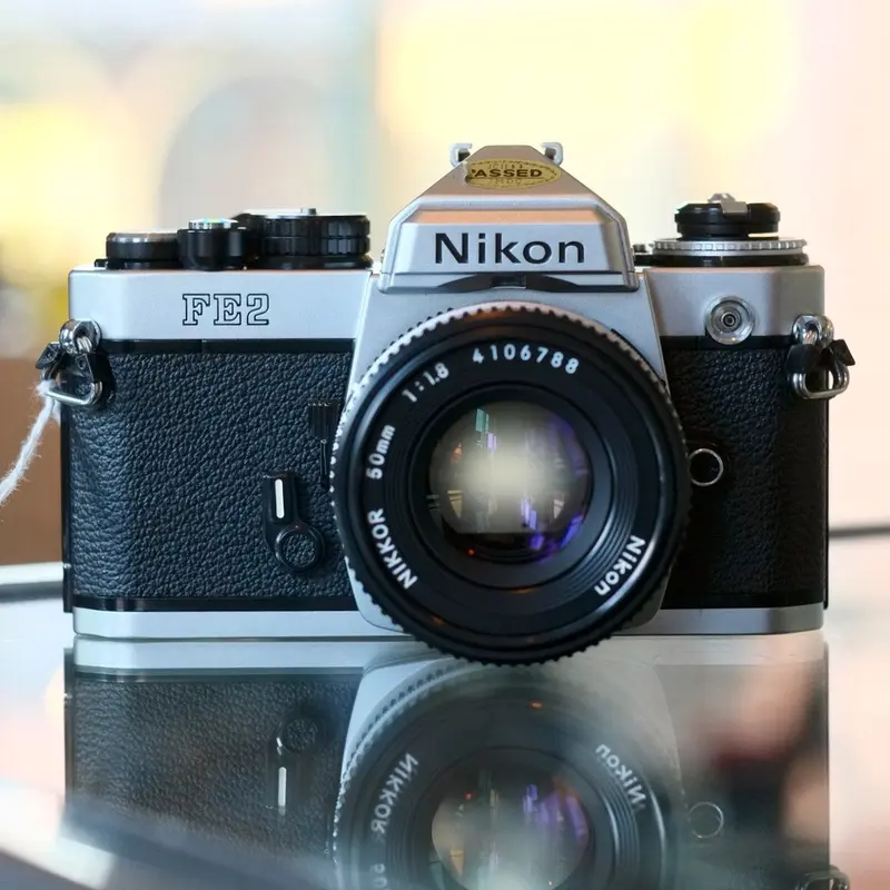 Nikon FE2 with 50mm f1.8 AI-S Nikkor