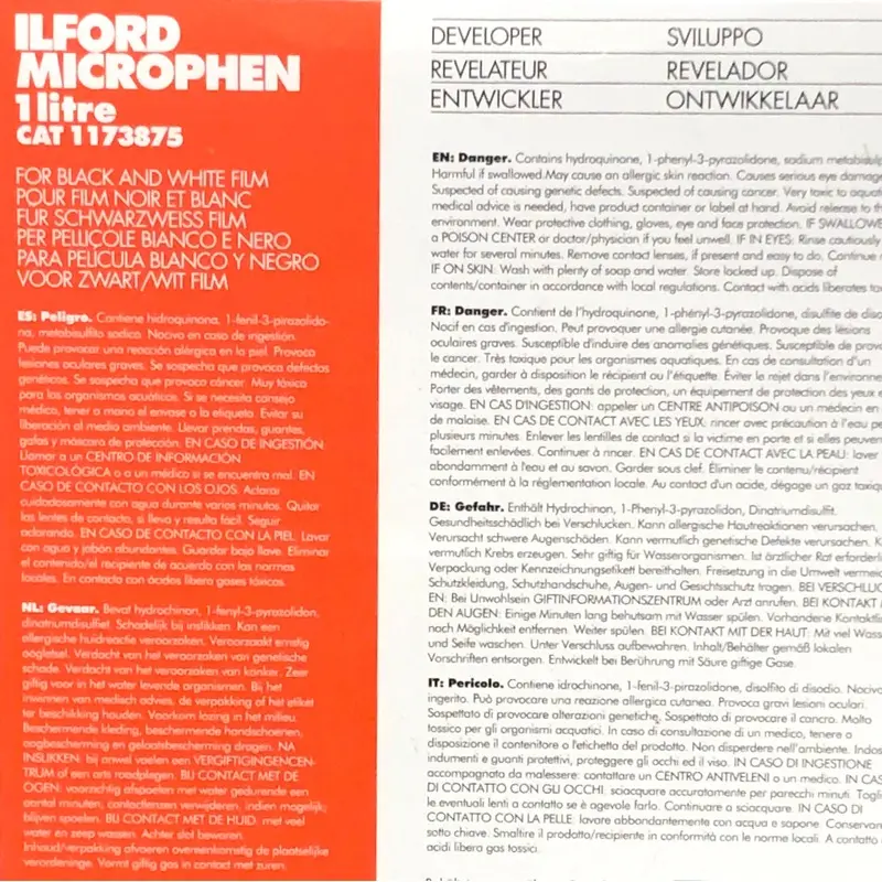 Ilford Microphen