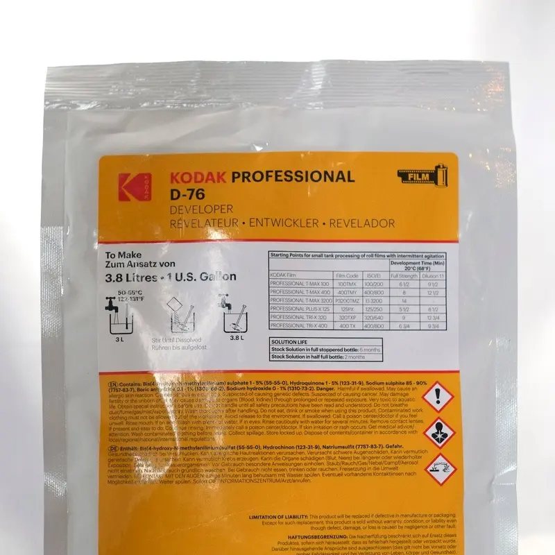 Kodak D76 (3.8l)