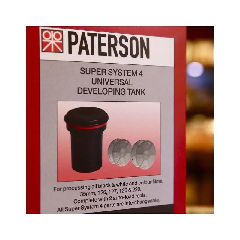 Paterson Super System 4 2-reel tank (w/ reels)