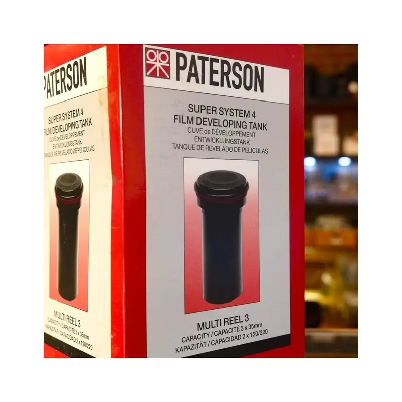 Paterson Super System 4 3-reel tank