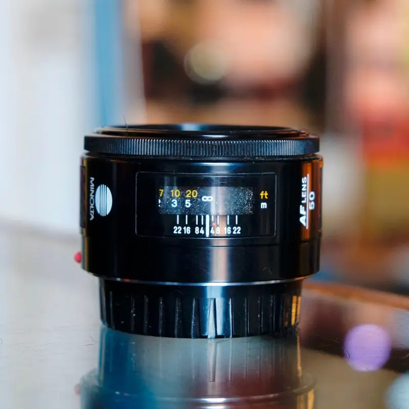 Minolta Maxxum 50mm f1.7