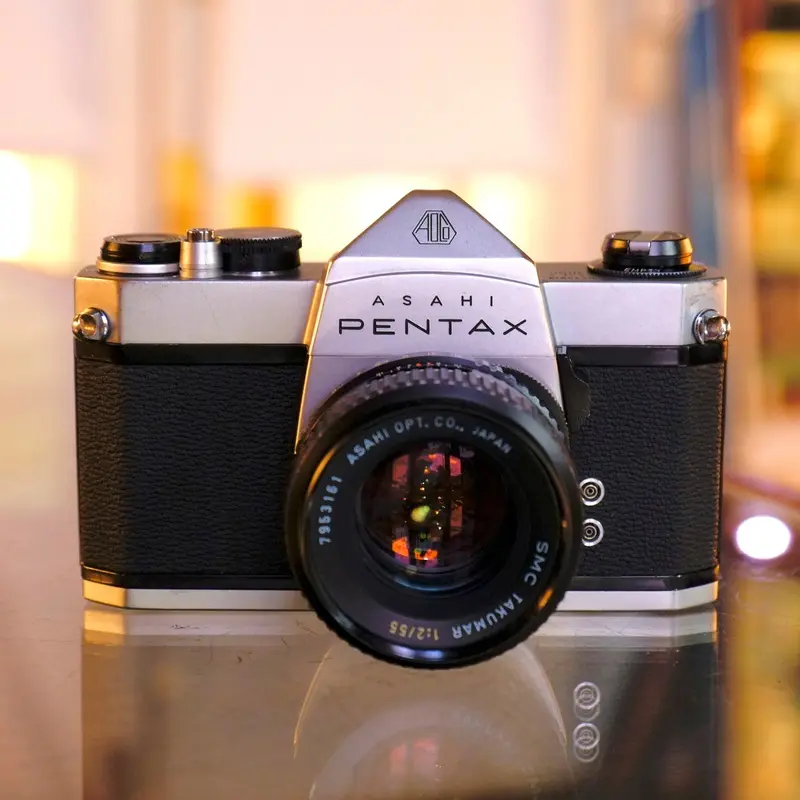 Pentax Spotmatic SP1000 with SMC 55mm f2