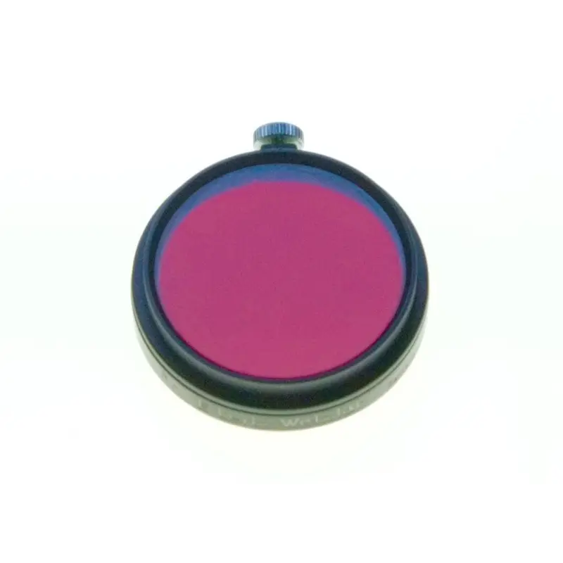 Leitz A36 FEDOO (Rh, dark red) filter.