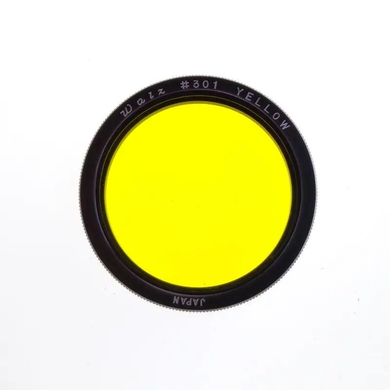 Walz #301 (yellow) filter for Bay 1.