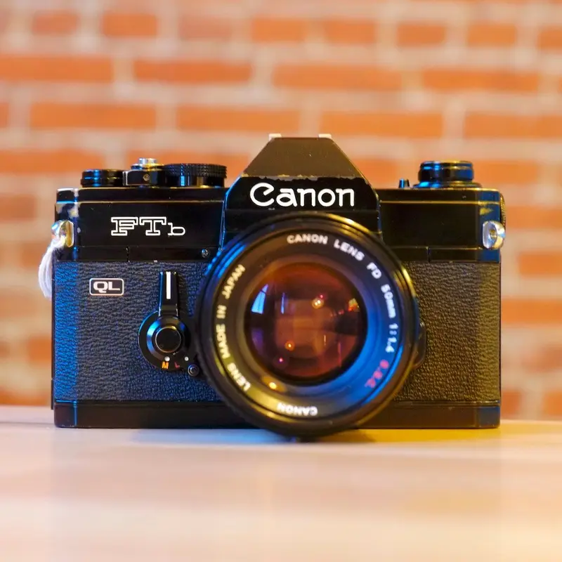 Canon FTb with 50mm f1.4 S.S.C.