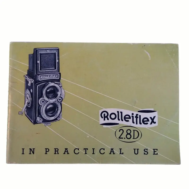 Rolleiflex 2.8D Instruction Manual.