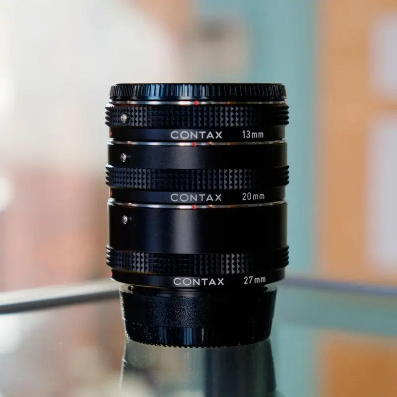 Contax Auto Extension Tube Set