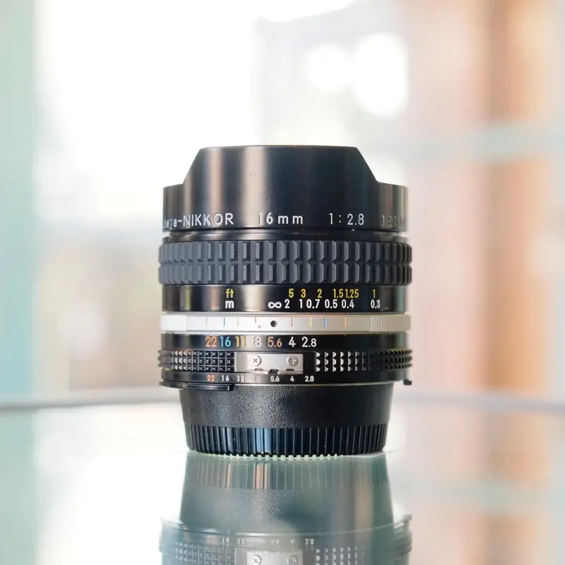 Nikon 16mm f2.8 AIS Fisheye-Nikkor