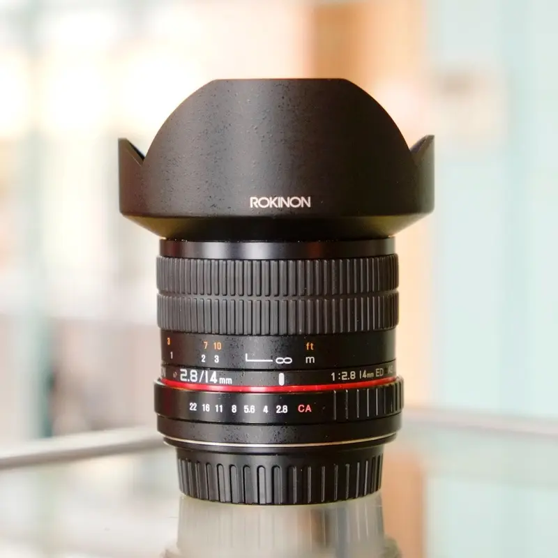 Rokinon 14mm f2.8 for Canon EF