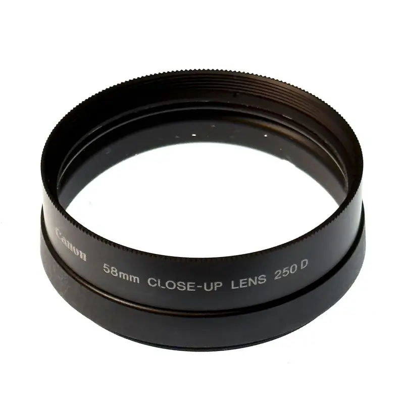 Canon 250D close-up lens (58mm)