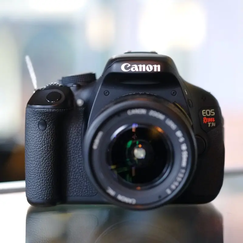 Canon EOS Rebel T3i with 18-55mm f3.6-5.6 II