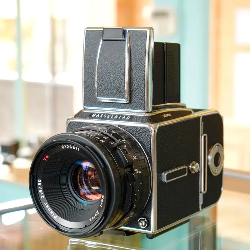 Hasselblad 501CM with 80mm f2.8 CB Planar