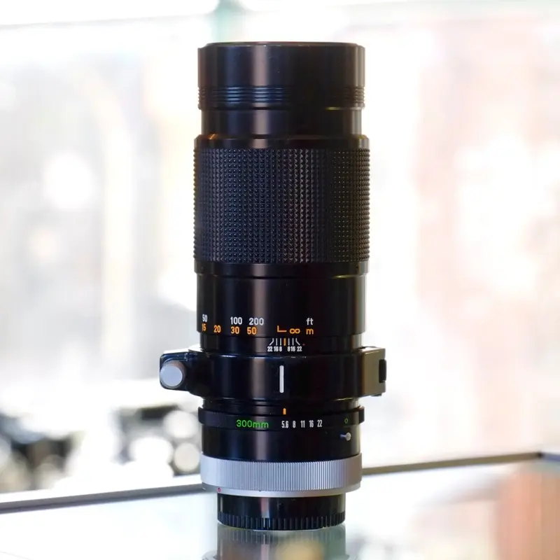 Canon FD 300mm f5.6 S.C.
